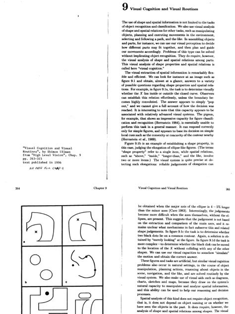 Ullman 9 | PDF | Perception | System