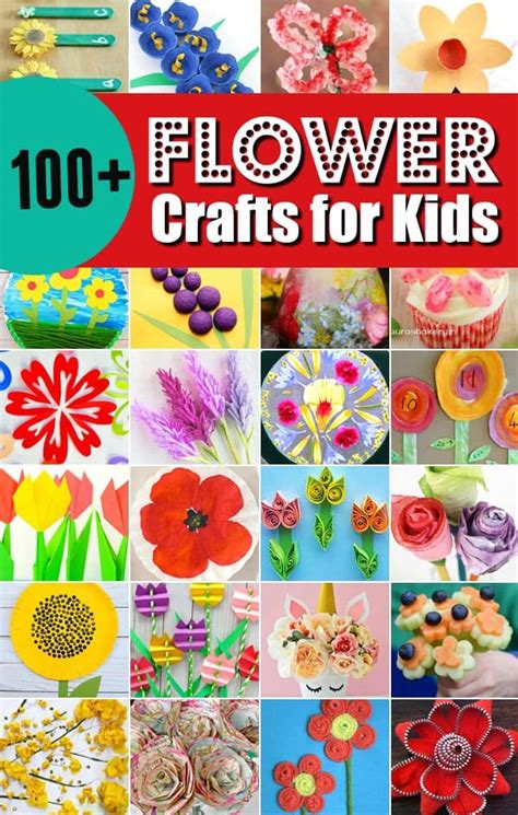 100 Flower Crafts from A to Z