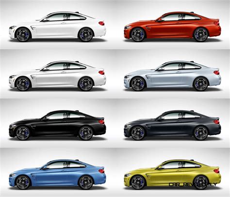 2015 BMW M4 Colors