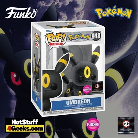 2023 NEW Pokémon: Umbreon (Flocked) Funko Pop! Exclusive