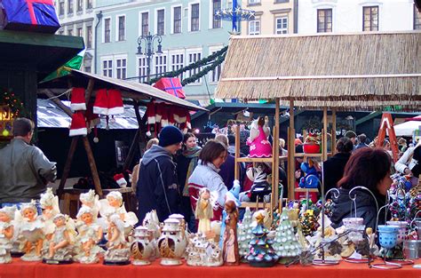 Christmas market in Krakow, Poland