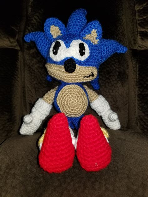 Sonic The Hedgehog Toy Knitting Pattern | Wow Blog