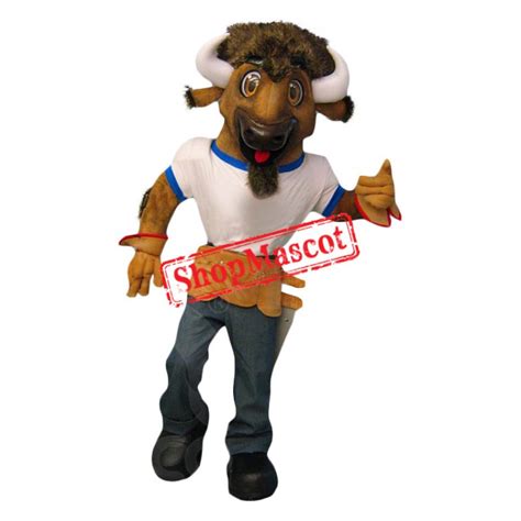 Superb Buffalo Mascot Costume