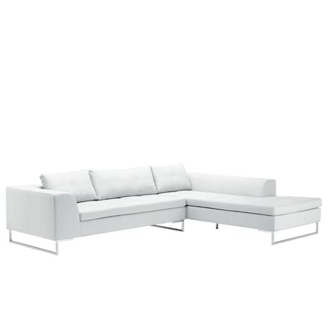 White Leather Corner Sofa | Sofa Ideas