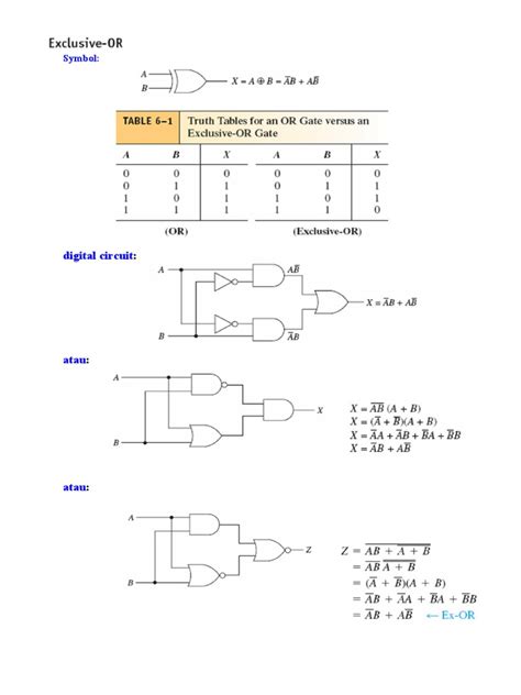 Xor XNor Applications | PDF | Mathematical Notation | Electronic Engineering