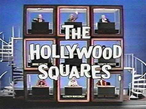 Hollywood Squares | TV Shows Now and Then | Pinterest