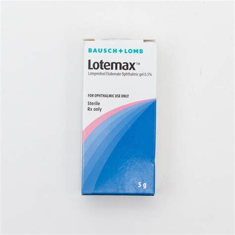 LOTEMAX OPHTHALMIC GEL 5G- | Pharmacy and More