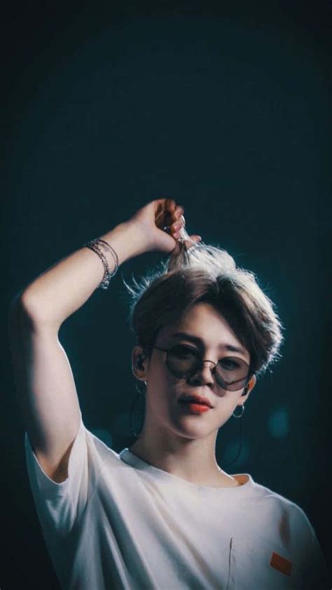 Download BTS Jimin HD Handsome In White Wallpaper | Wallpapers.com