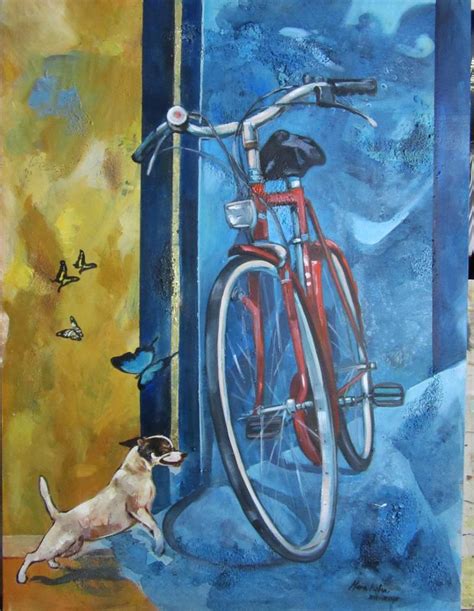 Bike Painting Art at PaintingValley.com | Explore collection of Bike ...