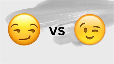 😏 vs 😉: A Comparison of Playful Emojis - 2024