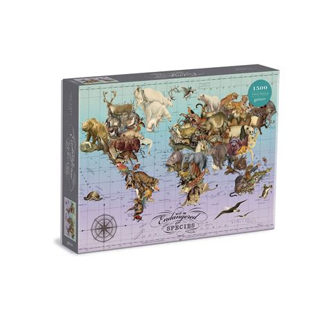 Endangered Species 1500 Piece Jigsaw Puzzle | Wendy Gold