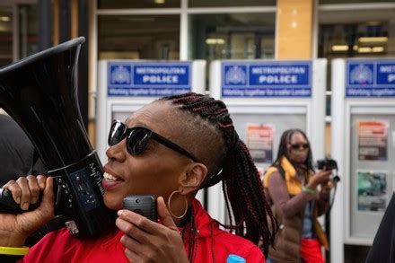 Afua Rose Speaks Through Megaphone Crowd Editorial Stock Photo - Stock Image | Shutterstock