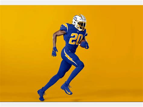 LA Chargers Reveal New Uniforms For First Season At SoFi Stadium ...