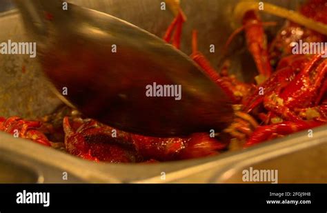 Chinese Buffet seafood Stock Video Footage - Alamy