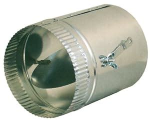 7-in HVAC Damper Duct Manual Volume Damper with Sleeve - Ducting Components - Amazon.com