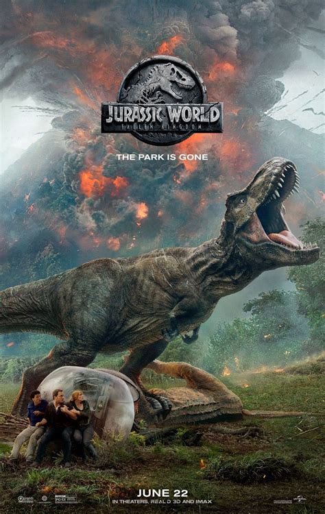 Jurassic World Fallen Kingdom Movie Poster |Teaser Trailer