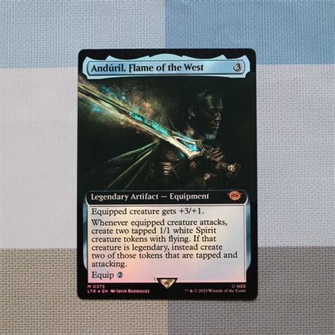 Andúril, Flame of the West LTR #375 – MTG Proxy Cards