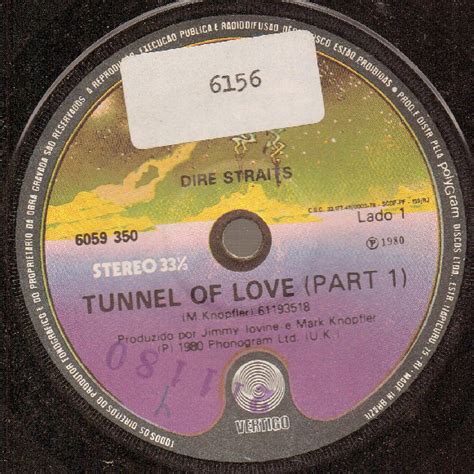 Dire Straits – Tunnel Of Love (1980, Vinyl) - Discogs