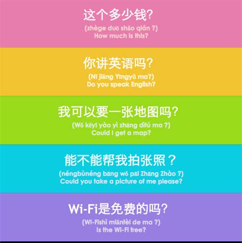 Some of the important travel phrases in Mondrian - cchatty | Chinese language words, Learn ...