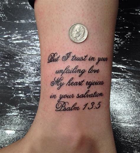 28 Uplifting Bible Verse Tattoo Designs - TattooBlend