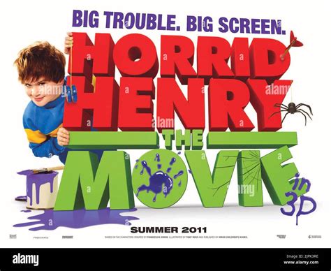 MOVIE POSTER, HORRID HENRY: THE MOVIE, 2011 Stock Photo - Alamy