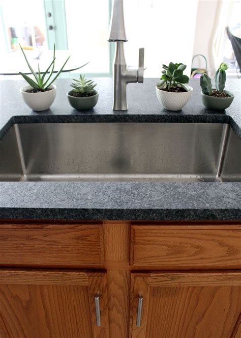 Why We Picked Leathered Granite Countertops — Tag & Tibby Design