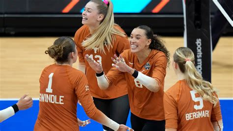 Texas volleyball national championship: UT sweeps Nebraska | khou.com