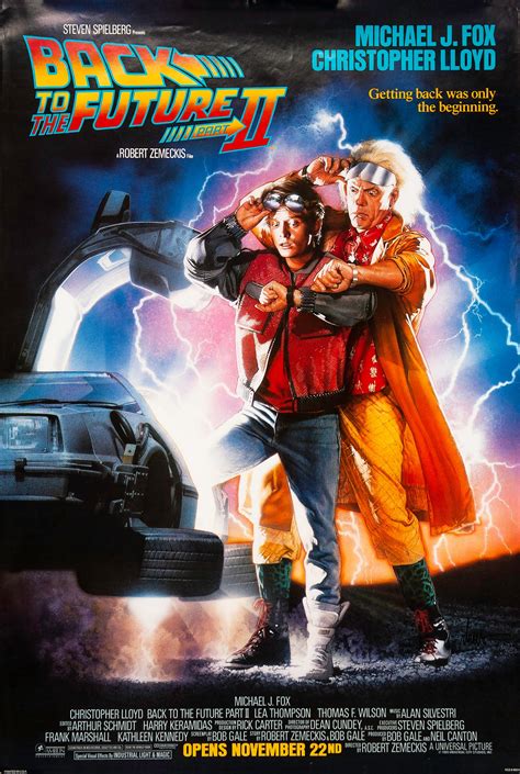 Back to the Future II by Drew Struzan Original 1 Sheet Movie Poster - Etsy