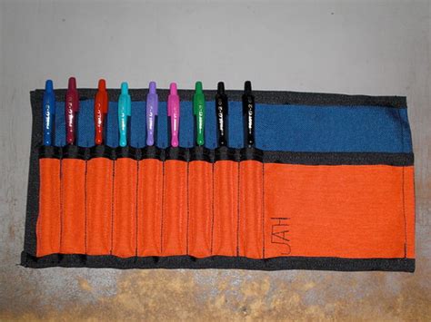 New Pen Holder | 9 pens, 8 colors. Previous design required … | Flickr