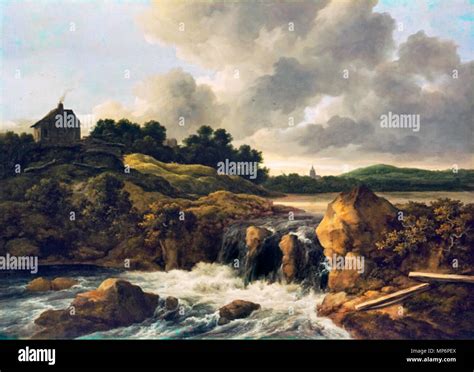 Landscape with Waterfall circa 1670. 682 Jacob Isaacksz. van Ruisdael ...