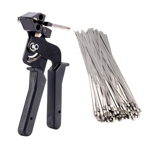 Buy TR TOOLROCK 200pcs 11.8 Inch Stainless Steel Cable Ties Kit, 4.6 x ...