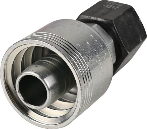 3/4 in. JICF 37° Swivel x 3/4 in. Hose Bite-to-Wire Fitting