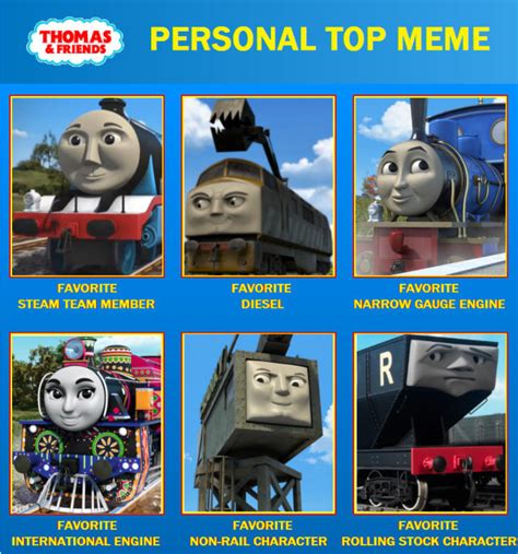 Personal Top Thomas and Friends Meme by GodzillaFan2028 on DeviantArt