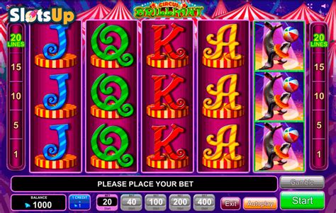 Circus Brilliant Slot Machine Online 🎰 96.14% RTP ᐈ Play Free Amusnet Interactive Casino Games