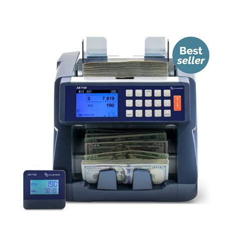 AB7100 Enterprise Mixed Bill Value Counter | AccuBANKER | Reviews on ...