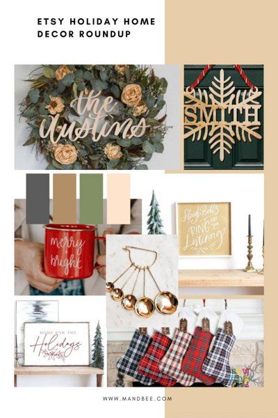 Etsy Holiday Decor Roundup - Oh hey meg