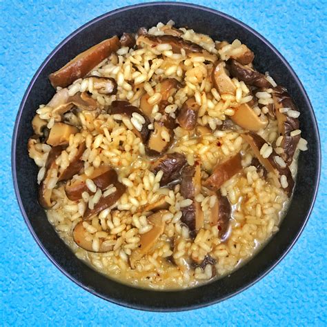 Shiitake Mushroom Risotto - Frixos Personal Chefing