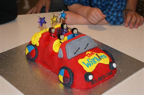 Wiggles 'Big Red Car' Cake for my sons 3rd birthday | Cars birthday ...