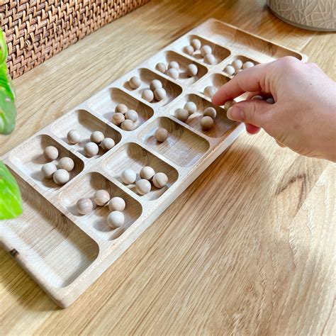 Mancala Game Board – Treasures From Jennifer