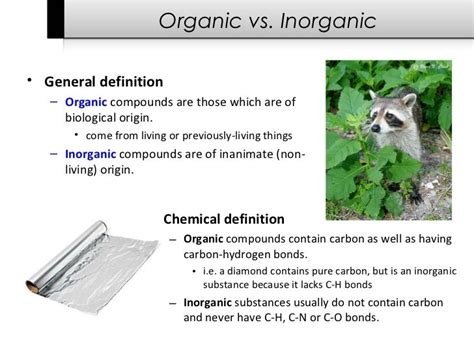 Definition Inorganic Compounds