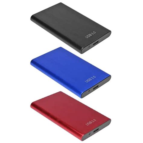 USB 3.0 Enclosure Aluminum Alloy 2.5 Inch SATA SSD External HDD Solid ...