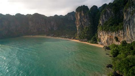 Krabi has some of the most spectacular coastlines in Asia with towering limestone cliffs ...