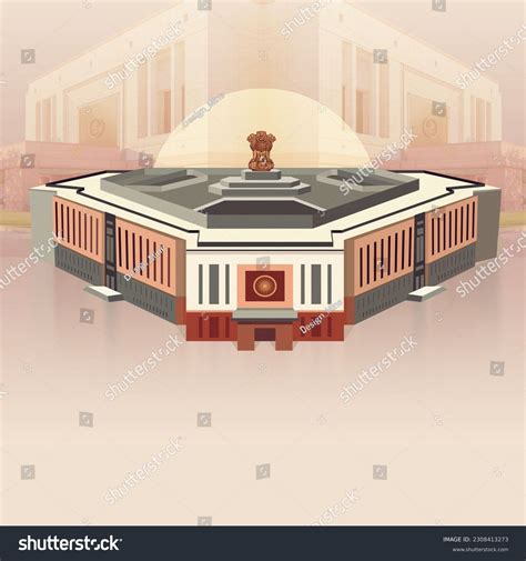 Parliament Delhi: Over 90 Royalty-Free Licensable Stock Illustrations ...