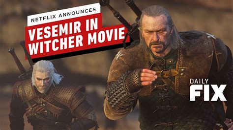 Vesemir To Appear in The Witcher Animated Film By Netflix - IGN Daily ...