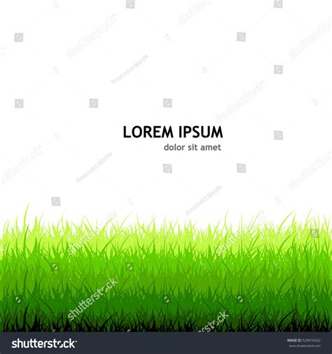 Grass Background Vector Stock Vector (Royalty Free) 529916932 | Shutterstock