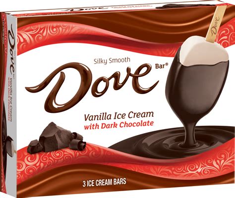 DOVE® Chocolate - DOVEBAR® Vanilla Ice Cream with DOVE® Dark...