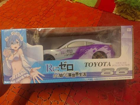 Re:Zero anime remote control car, Hobbies & Toys, Toys & Games on Carousell