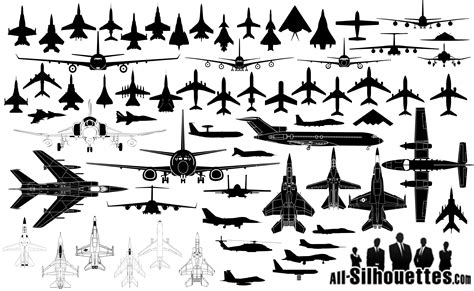 50 Airplane Silhouettes | Airplane silhouette, Airplane tattoos, Aircraft tattoo
