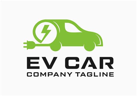 Electric Vehicle Car Automobile Logo Graphic by District4 Std ...