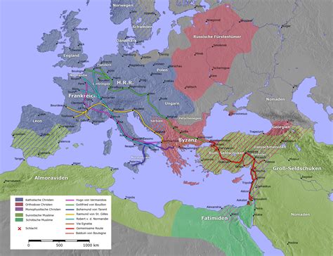 Route Of The 8th Crusade